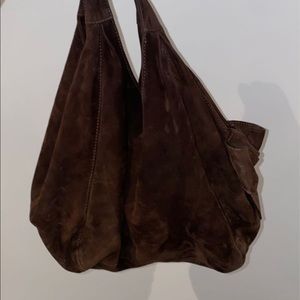 Valentino brown vintage baggy tote